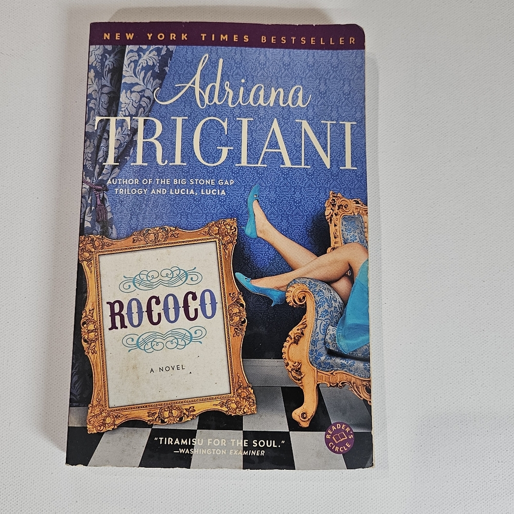 Rococo By Adriana Trigiani Romantic Comedy‎ Paperback Fiction 2006 Ballentine